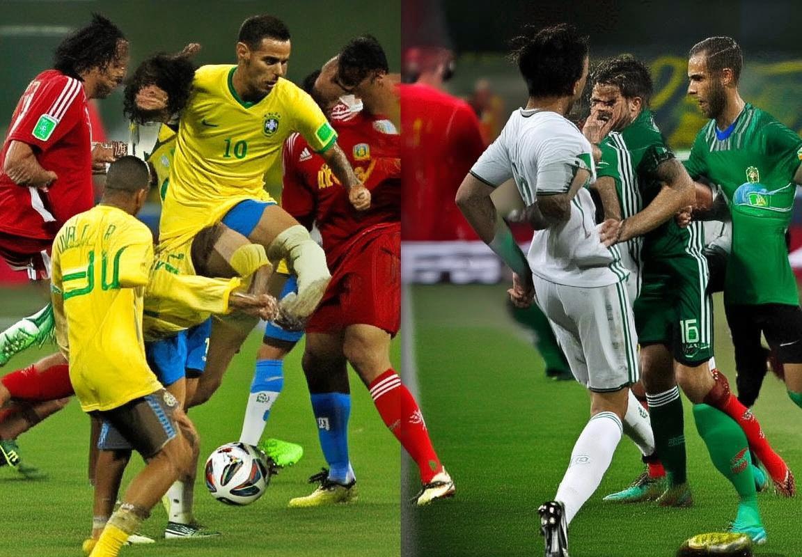 巴西墨西哥足球对决：战术对决与激情启示录