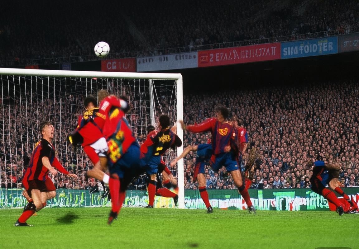 巴塞罗那对曼联欧冠巅峰对决精彩瞬间回顾(图3)